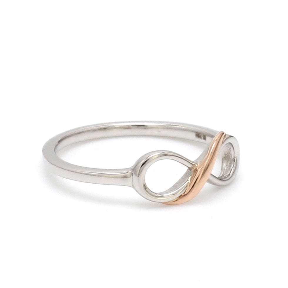 Diamond Infinity Ring / Gold Infinity Ring / 14k Gold Diamond Infinity Ring  / Solid Gold Infinity Ring / Infinity Ring / Love Ring - Etsy